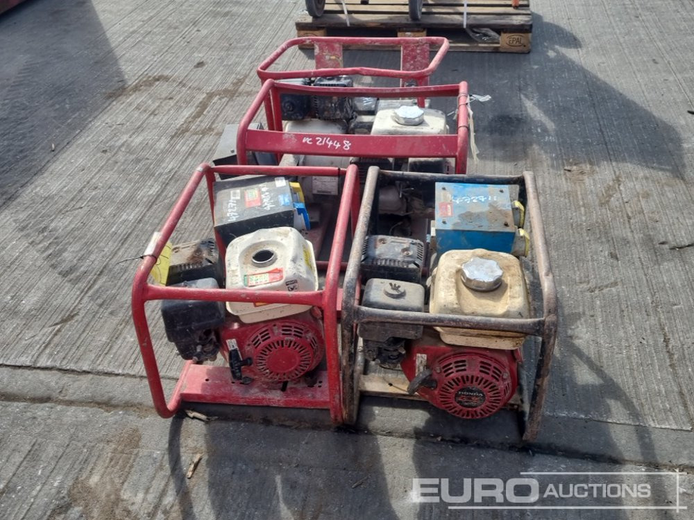 Pramac 2.4kVA Generator (3 of), Stephill Generator, Honda Engine - Gerador elétrico: foto 4 Pramac 2.4kVA Generator (3 of), Stephill Generator, Honda Engine - Gerador elétrico: foto 4