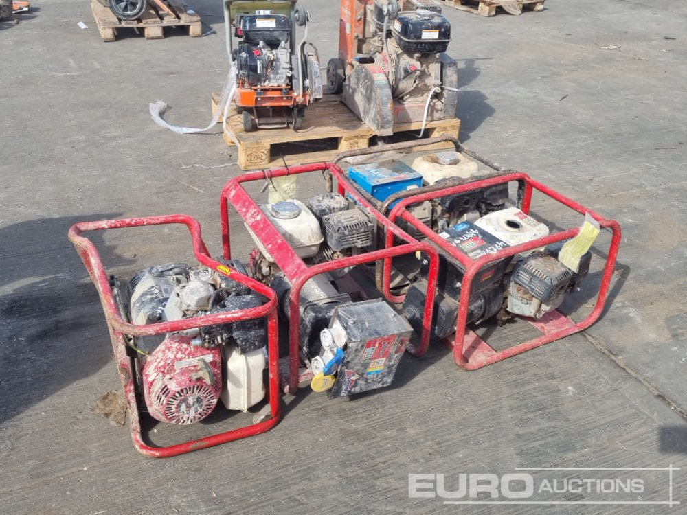 Pramac 2.4kVA Generator (3 of), Stephill Generator, Honda Engine - Gerador elétrico: foto 1 Pramac 2.4kVA Generator (3 of), Stephill Generator, Honda Engine - Gerador elétrico: foto 1