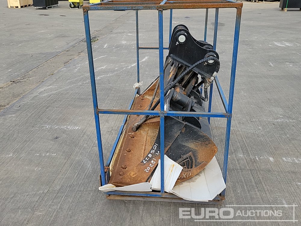 Rhinox 60" Hydraulic Tilting Bucket 45mm Pin to suit 4-6 Ton Excavator - Balde: foto 2 Rhinox 60" Hydraulic Tilting Bucket 45mm Pin to suit 4-6 Ton Excavator - Balde: foto 2