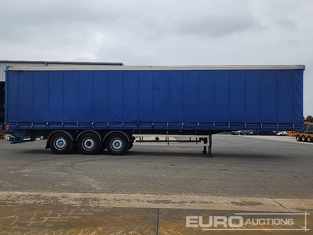 Semi-reboque de lona SDC 45' Tri Axle Curtainsider Trailer: foto 6