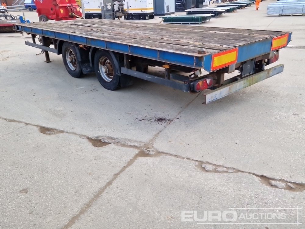 SDC Twin Axle Drag Flat Trailer, Twist & Locks, Air Brakes - Semi-reboque baixa: foto 5 SDC Twin Axle Drag Flat Trailer, Twist & Locks, Air Brakes - Semi-reboque baixa: foto 5