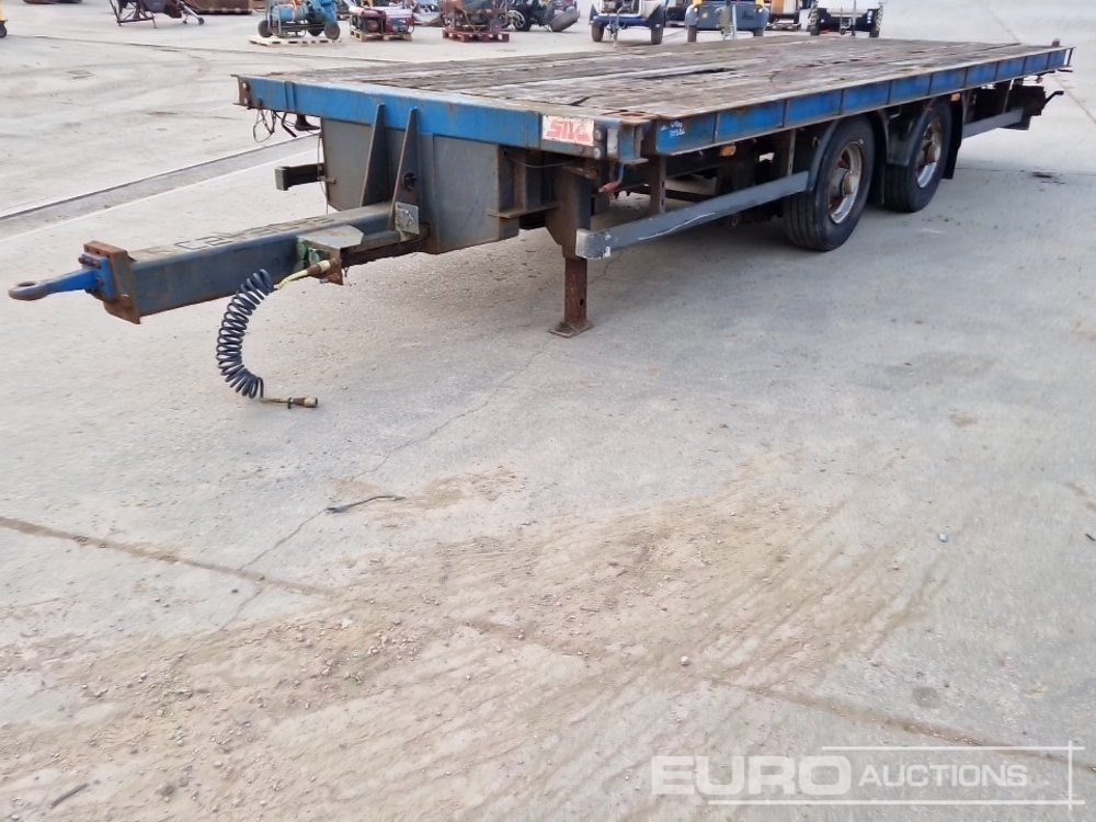 SDC Twin Axle Drag Flat Trailer, Twist & Locks, Air Brakes - Semi-reboque baixa: foto 1 SDC Twin Axle Drag Flat Trailer, Twist & Locks, Air Brakes - Semi-reboque baixa: foto 1
