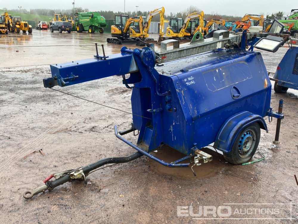 SMC Single Axle LED Lighting Tower, Kubota Engine - Torre de iluminação: foto 1 SMC Single Axle LED Lighting Tower, Kubota Engine - Torre de iluminação: foto 1