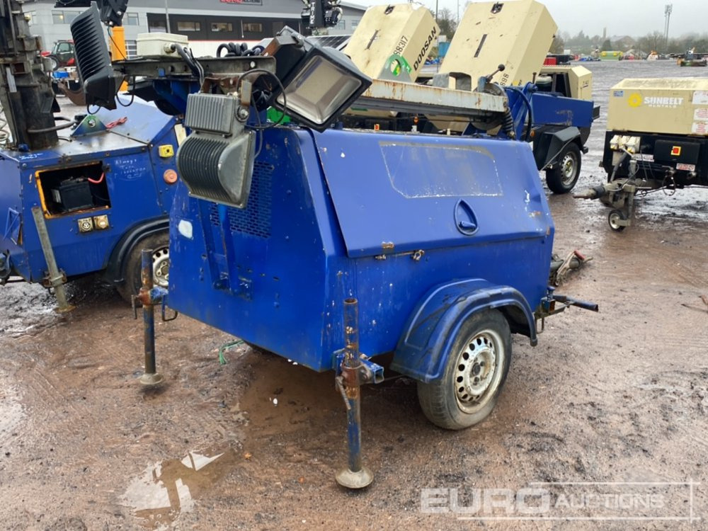 SMC Single Axle LED Lighting Tower, Kubota Engine - Torre de iluminação: foto 3 SMC Single Axle LED Lighting Tower, Kubota Engine - Torre de iluminação: foto 3