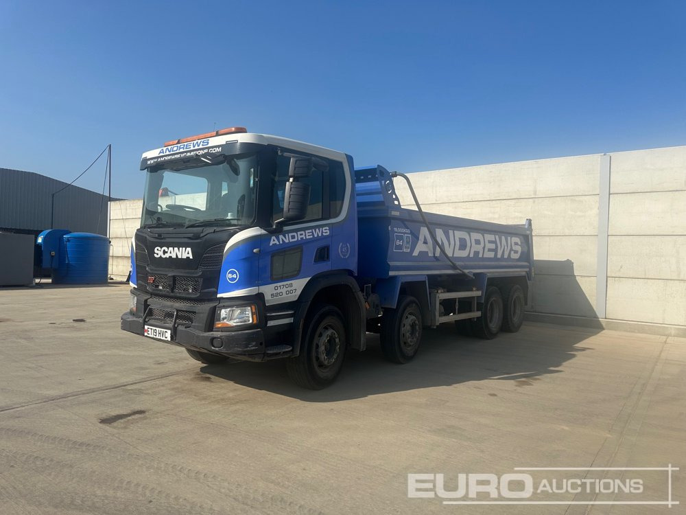 Scania P410XT - Camião basculante: foto 1 Scania P410XT - Camião basculante: foto 1