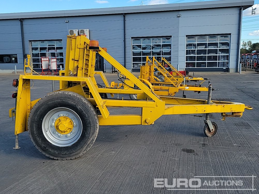 Reboque porta máquinas Single Axle Cable Reel Trailer: foto 6
