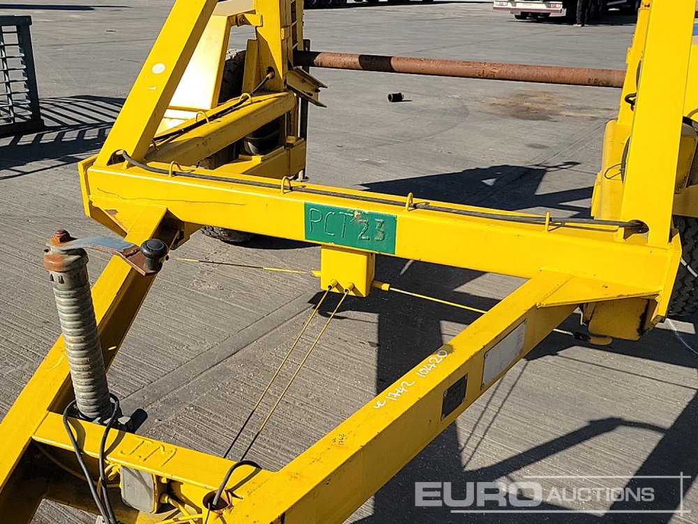 Reboque porta máquinas Single Axle Cable Reel Trailer: foto 14