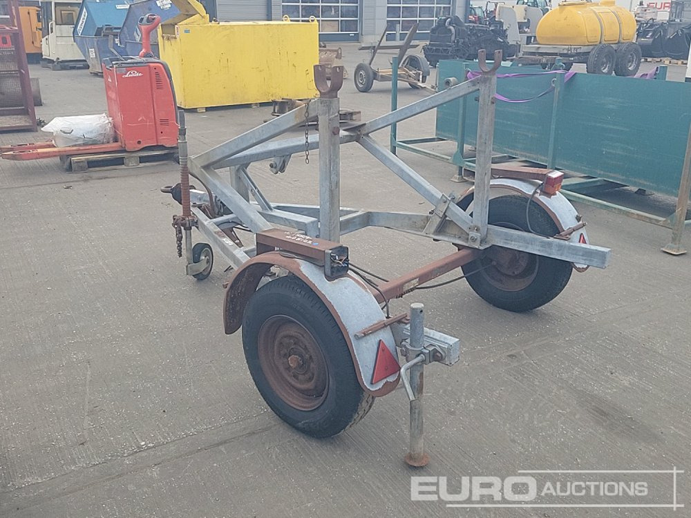 Single Axle Cable Reel Trailer - Reboque porta máquinas: foto 3 Single Axle Cable Reel Trailer - Reboque porta máquinas: foto 3