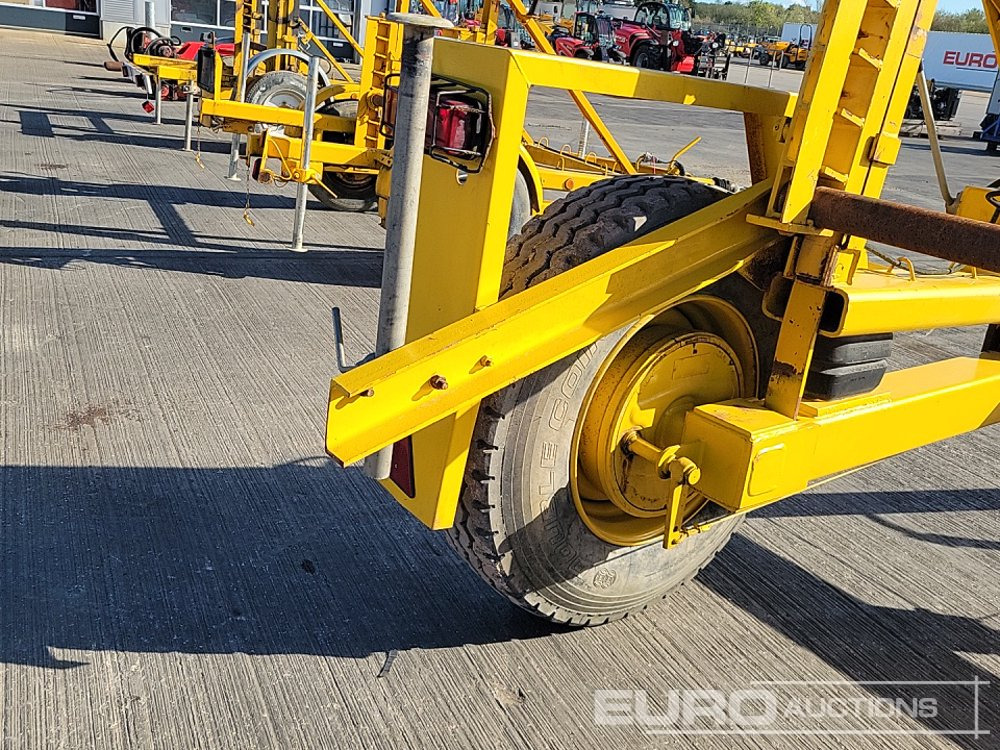 Reboque porta máquinas Single Axle Cable Reel Trailer: foto 21