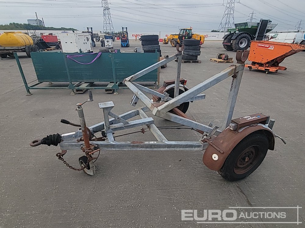 Single Axle Cable Reel Trailer - Reboque porta máquinas: foto 2 Single Axle Cable Reel Trailer - Reboque porta máquinas: foto 2