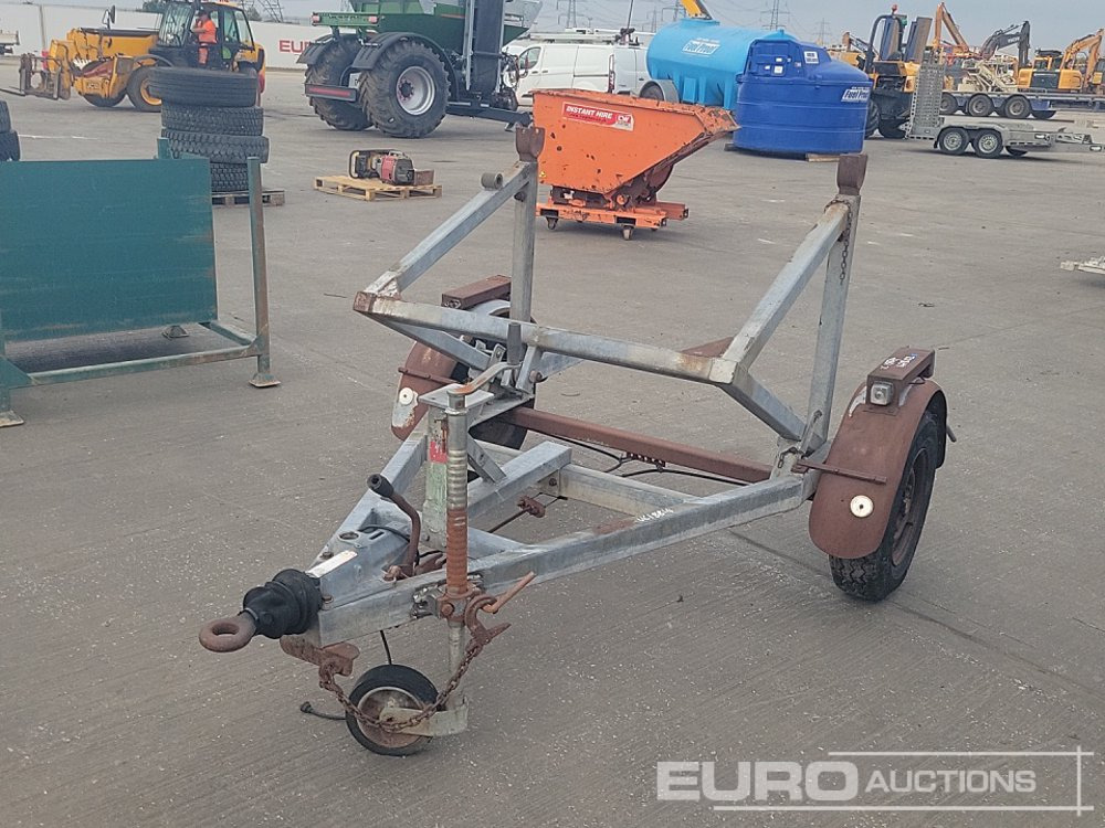 Single Axle Cable Reel Trailer - Reboque porta máquinas: foto 1 Single Axle Cable Reel Trailer - Reboque porta máquinas: foto 1