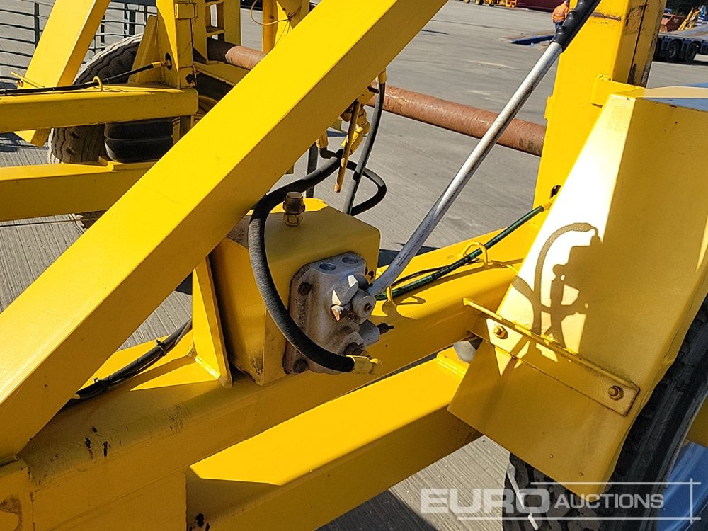 Reboque porta máquinas Single Axle Cable Reel Trailer: foto 24