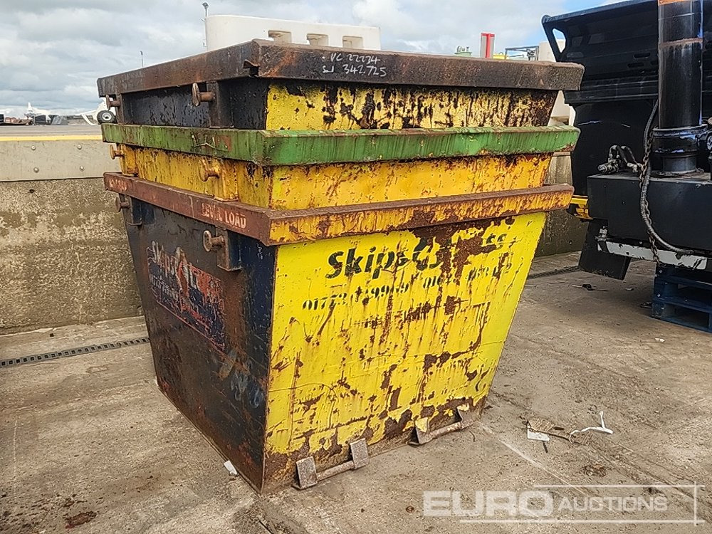 Steel Skip to suit Skip Loader Lorry (3 of) - Contentor de entulho: foto 1 Steel Skip to suit Skip Loader Lorry (3 of) - Contentor de entulho: foto 1