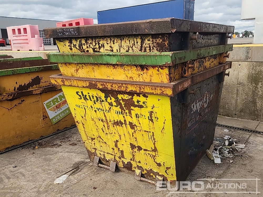 Steel Skip to suit Skip Loader Lorry (3 of) - Contentor de entulho: foto 2 Steel Skip to suit Skip Loader Lorry (3 of) - Contentor de entulho: foto 2