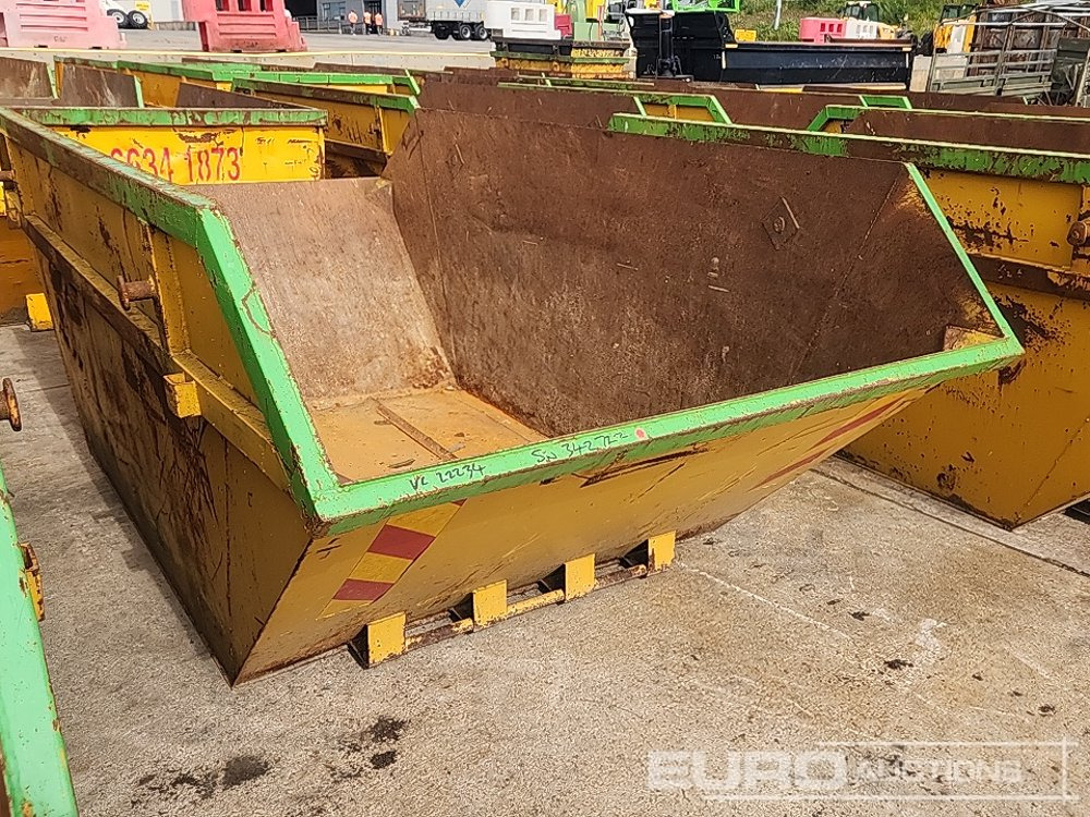 Steel Skip to suit Skip Loader Lorry - Contentor de entulho: foto 1 Steel Skip to suit Skip Loader Lorry - Contentor de entulho: foto 1