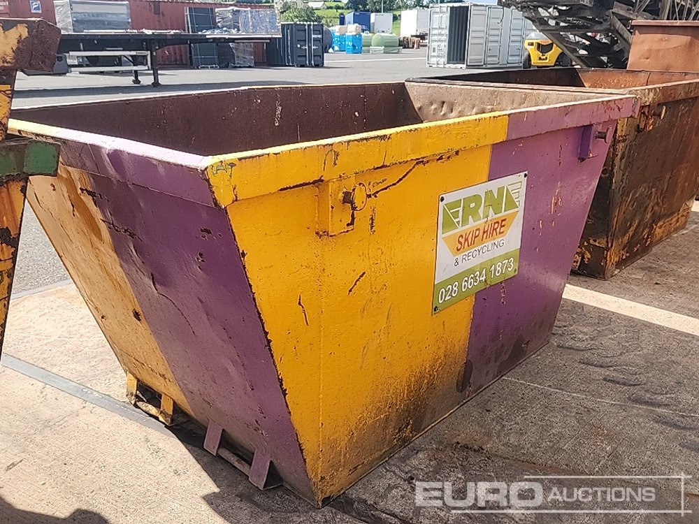 Steel Skip to suit Skip Loader Lorry - Contentor de entulho: foto 1 Steel Skip to suit Skip Loader Lorry - Contentor de entulho: foto 1