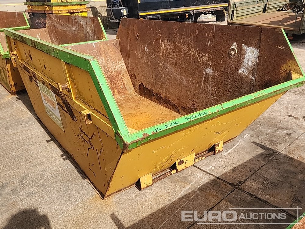 Steel Skip to suit Skip Loader Lorry - Contentor de entulho: foto 1 Steel Skip to suit Skip Loader Lorry - Contentor de entulho: foto 1