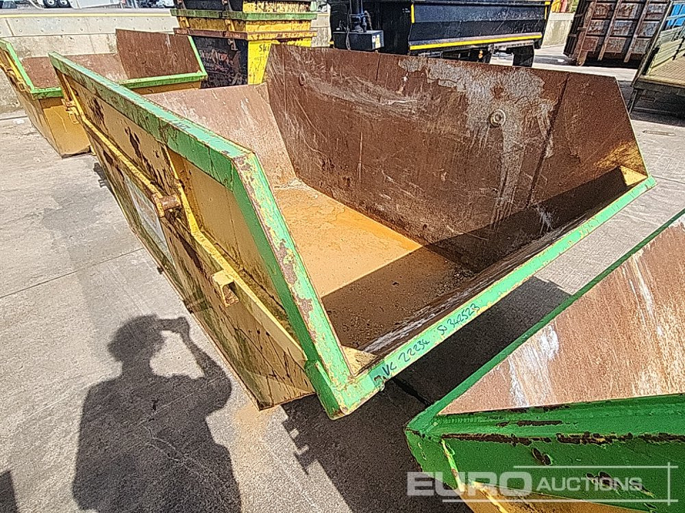 Steel Skip to suit Skip Loader Lorry - Contentor de entulho: foto 1 Steel Skip to suit Skip Loader Lorry - Contentor de entulho: foto 1