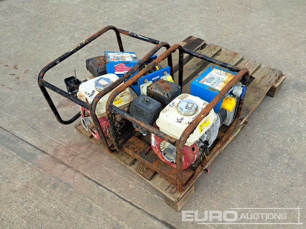 Stephill 2.7Kva Petrol Generator, Honda Engine (2 of) (Spares) - Gerador elétrico: foto 1 Stephill 2.7Kva Petrol Generator, Honda Engine (2 of) (Spares) - Gerador elétrico: foto 1