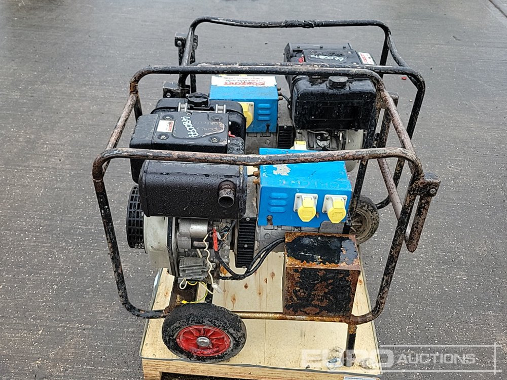 Stephill 6kVA Generator, Yanmar Engine (2 of) - Motor: foto 2 Stephill 6kVA Generator, Yanmar Engine (2 of) - Motor: foto 2