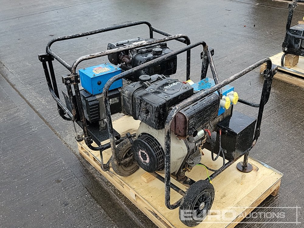 Stephill 6kVA Generator, Yanmar Engine (2 of) - Motor: foto 1 Stephill 6kVA Generator, Yanmar Engine (2 of) - Motor: foto 1