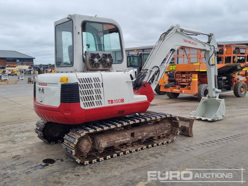 Takeuchi TB150C - Mini escavadeira: foto 5 Takeuchi TB150C - Mini escavadeira: foto 5
