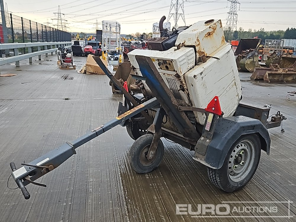 Terex Single Drum Vibrating Pedestrian Roller, Single Axle trailer - Máquina de asfalto: foto 3 Terex Single Drum Vibrating Pedestrian Roller, Single Axle trailer - Máquina de asfalto: foto 3