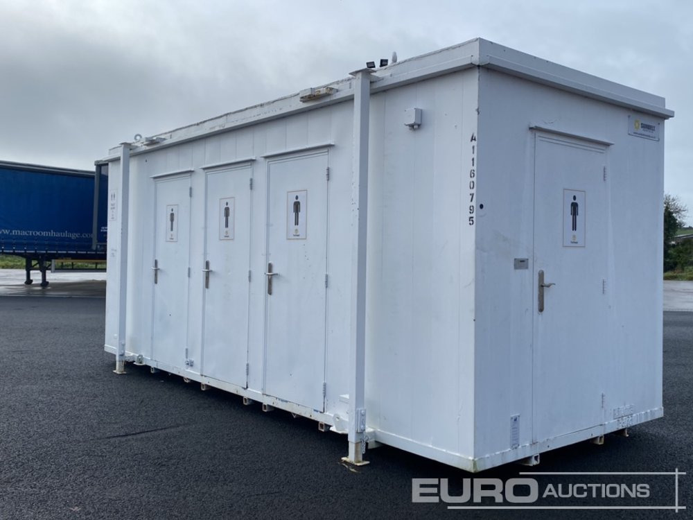 Thurston 20' x 9' Toilet Block (Keys in Office) (Cannot Be Reconsigned) - Contentor marítimo: foto 3 Thurston 20' x 9' Toilet Block (Keys in Office) (Cannot Be Reconsigned) - Contentor marítimo: foto 3