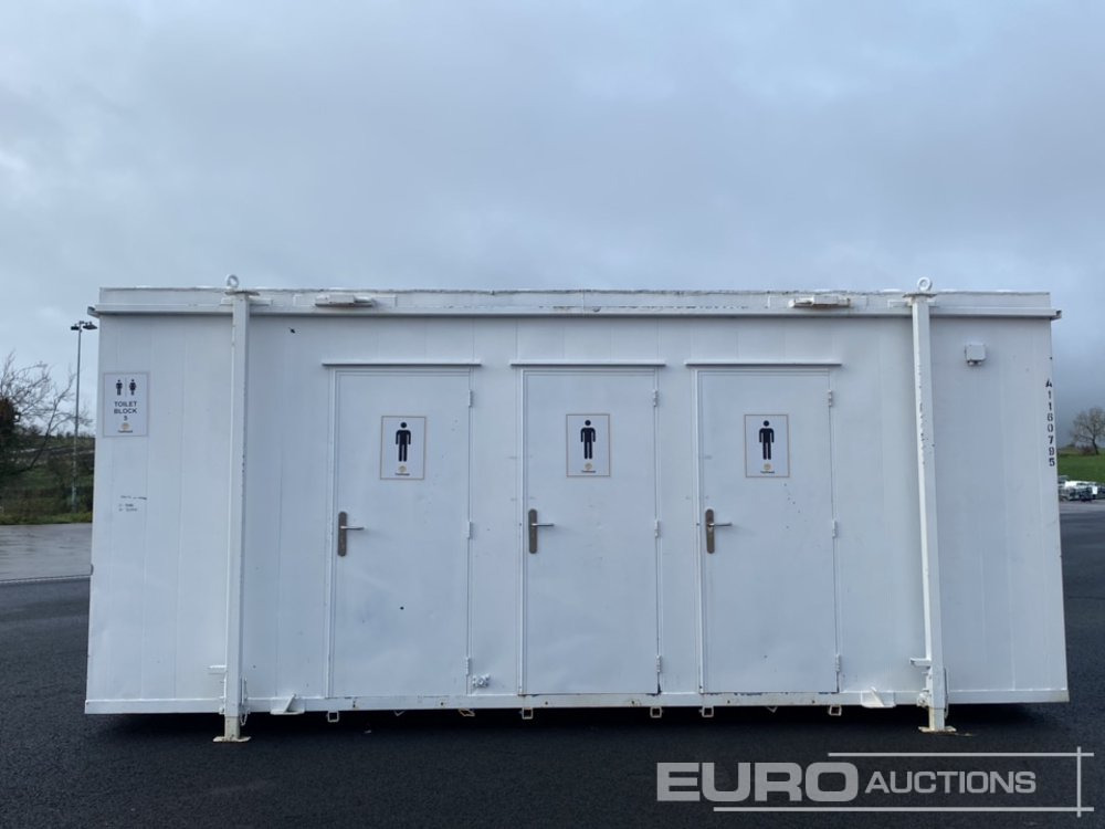 Thurston 20' x 9' Toilet Block (Keys in Office) (Cannot Be Reconsigned) - Contentor marítimo: foto 2 Thurston 20' x 9' Toilet Block (Keys in Office) (Cannot Be Reconsigned) - Contentor marítimo: foto 2
