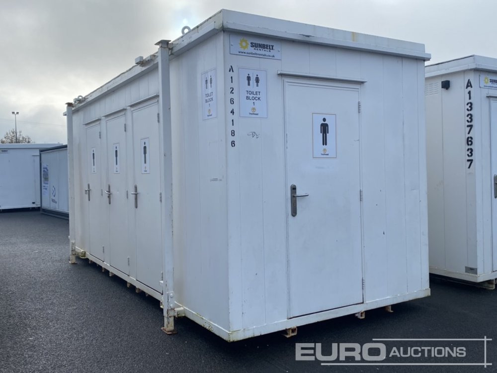 Thurston 20' x 9' Toilet Block (Keys in Office) (Cannot Be Reconsigned) - Contentor marítimo: foto 2 Thurston 20' x 9' Toilet Block (Keys in Office) (Cannot Be Reconsigned) - Contentor marítimo: foto 2