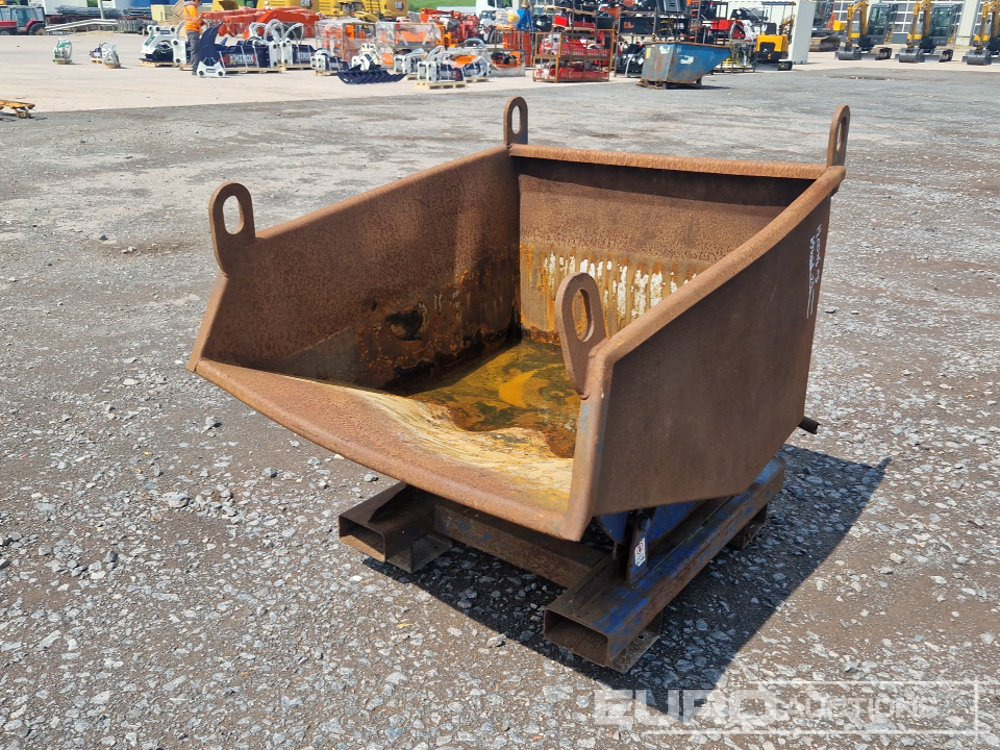 Tipping Skip to suit Forklift/Telehandler - Contentor basculante: foto 1 Tipping Skip to suit Forklift/Telehandler - Contentor basculante: foto 1