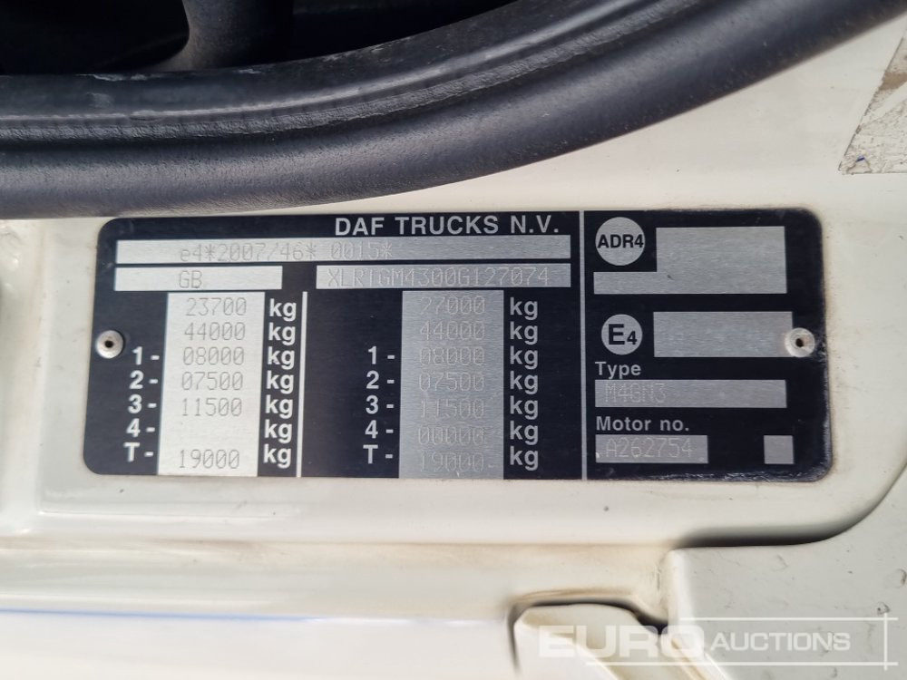 2017 DAF CF460 - Tractor: foto 1 2017 DAF CF460 - Tractor: foto 1