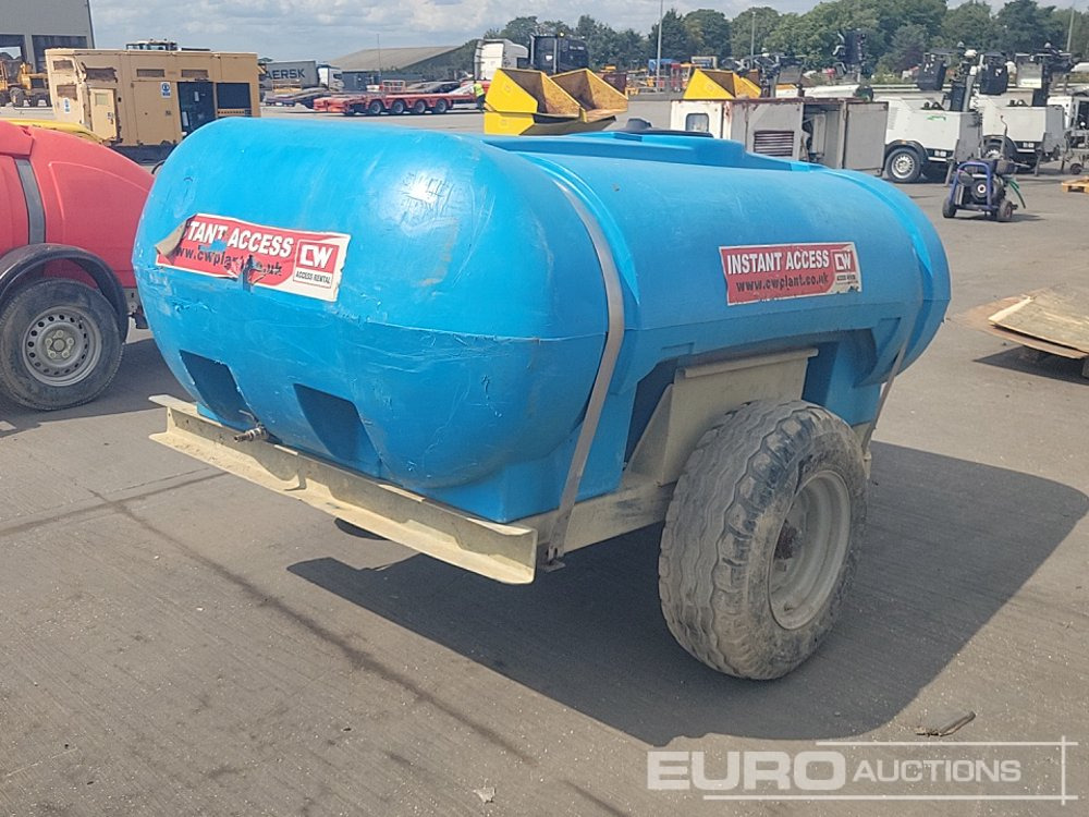 Trailer Engineering Single Axle Plastic Water Bowser - Depósito de armazenamento: foto 5 Trailer Engineering Single Axle Plastic Water Bowser - Depósito de armazenamento: foto 5