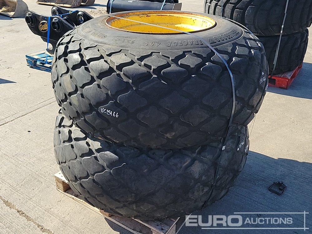 Trelleborg 23.1-26 Tyre & Rim (2 of) - Pneu: foto 1 Trelleborg 23.1-26 Tyre & Rim (2 of) - Pneu: foto 1