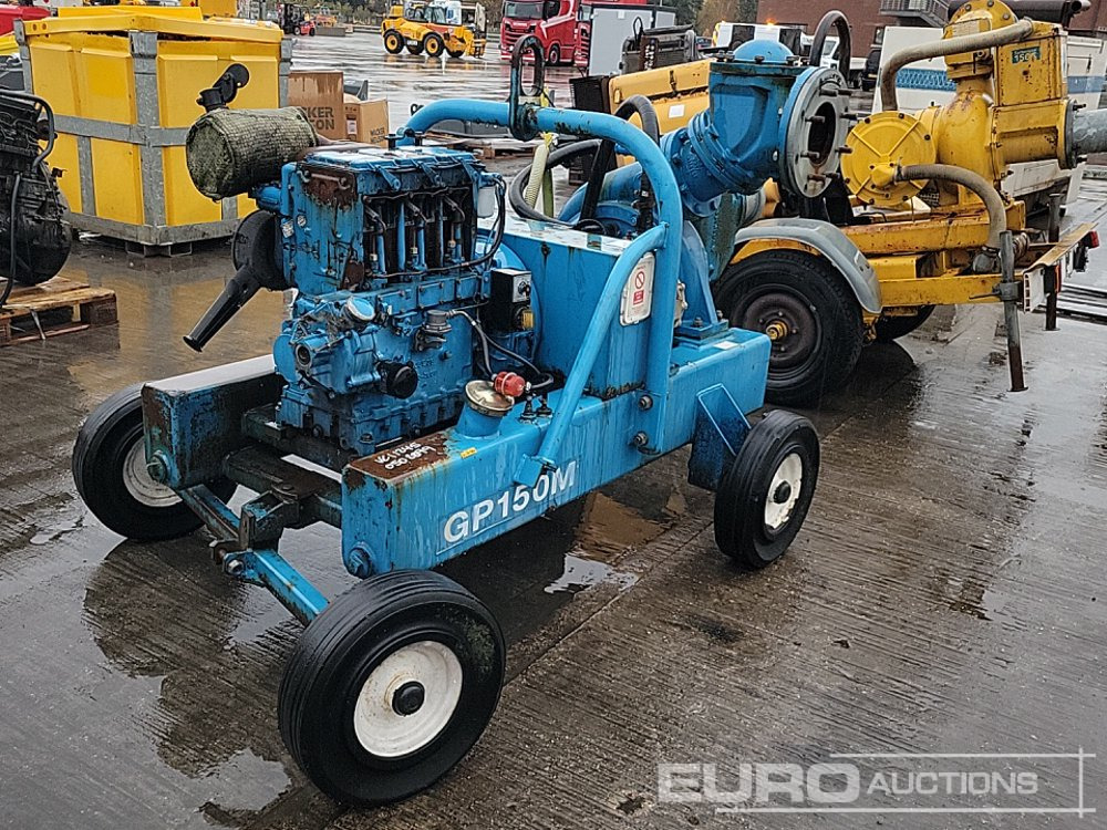 Twin Axle 6" Water Pump, Lister Engine - Bomba de água: foto 1 Twin Axle 6" Water Pump, Lister Engine - Bomba de água: foto 1