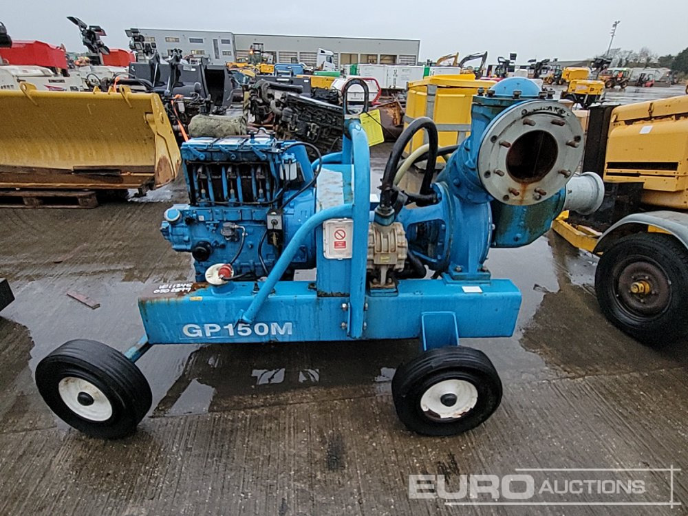 Twin Axle 6" Water Pump, Lister Engine - Bomba de água: foto 2 Twin Axle 6" Water Pump, Lister Engine - Bomba de água: foto 2