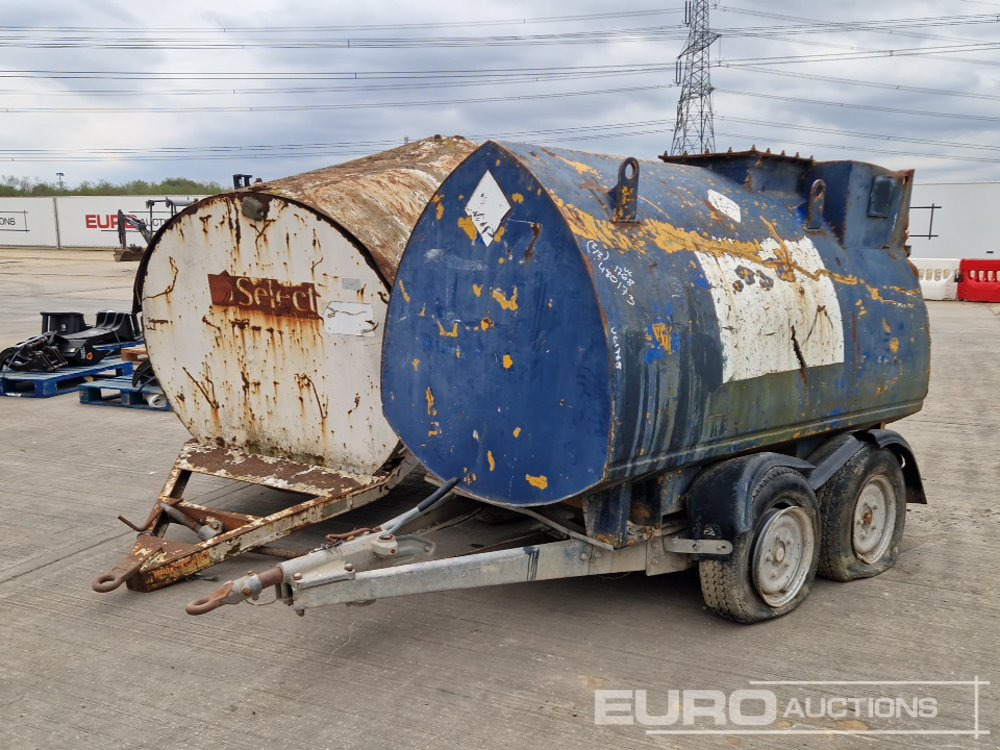 Twin Axle Axle Bunded Fuel Bowser, Single Axle Bunded Fuel Bowser - Depósito de armazenamento: foto 1 Twin Axle Axle Bunded Fuel Bowser, Single Axle Bunded Fuel Bowser - Depósito de armazenamento: foto 1