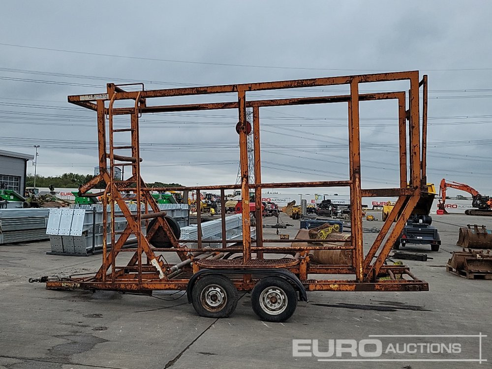 Twin Axle Coil Pipe Trailer - Reboque porta máquinas: foto 2 Twin Axle Coil Pipe Trailer - Reboque porta máquinas: foto 2