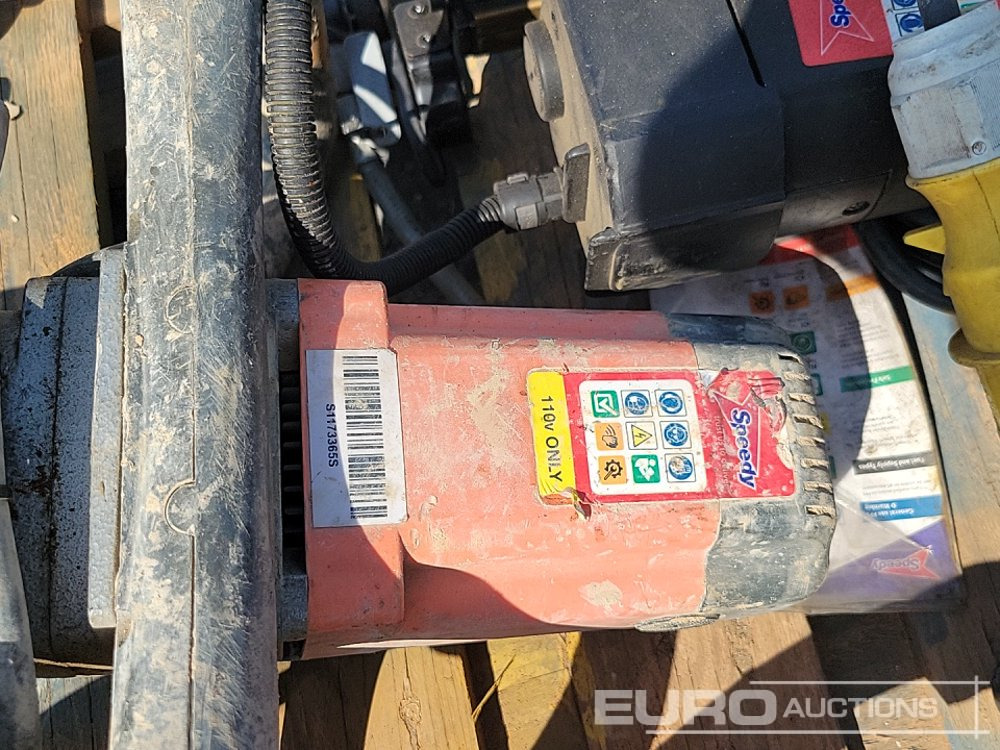 Equipamento de construção Unibor 110 Vot Mag Drill, Alfra Rotabest 110 Volt Mag Drill, 110 Volt Paddle Mixer (3 of), 100Volt Evolution Cut off Saw, 110 Volt REMS Sander: foto 15