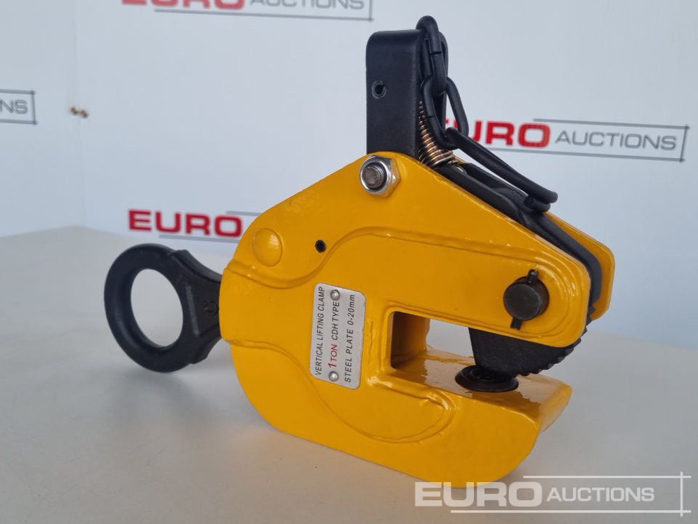 Unused 1 Ton CDH Vertical Plate Lifting Clamp - Equipamento para oficina: foto 2 Unused 1 Ton CDH Vertical Plate Lifting Clamp - Equipamento para oficina: foto 2