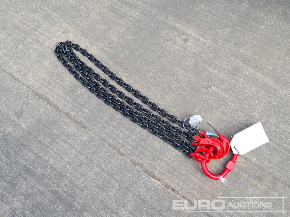Unused 10mm Grade 80 Chain Brothers, 2m Legs - Equipamento de construção: foto 5 Unused 10mm Grade 80 Chain Brothers, 2m Legs - Equipamento de construção: foto 5