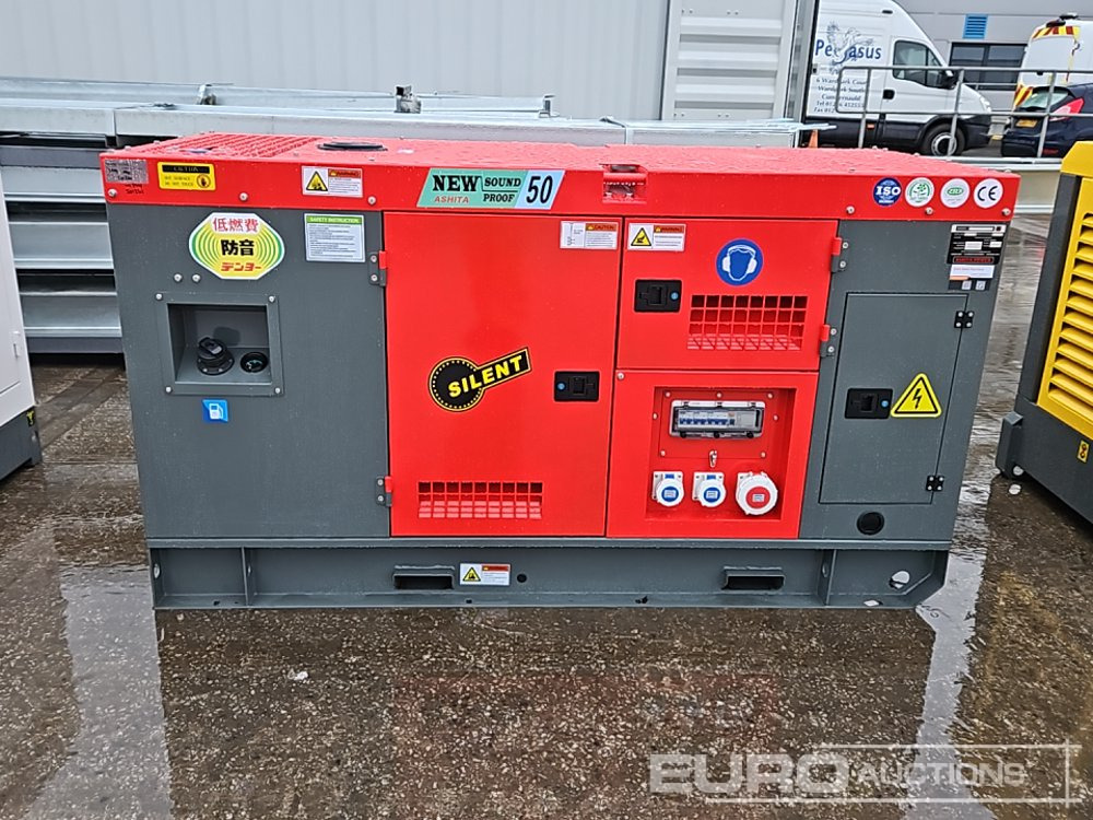 Unused 2025 Ashita Power AG3-50 - Gerador elétrico: foto 2 Unused 2025 Ashita Power AG3-50 - Gerador elétrico: foto 2
