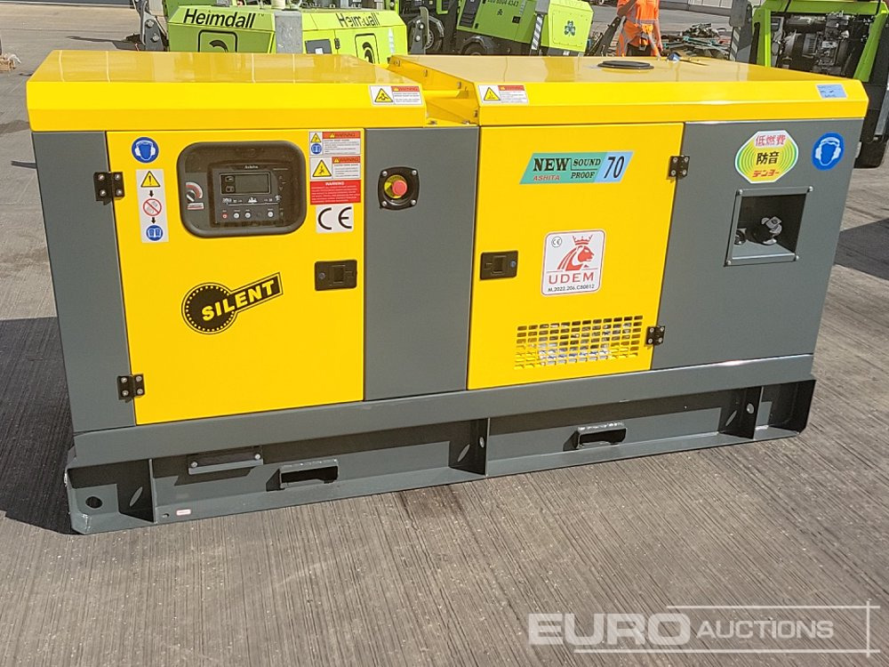 Unused 2025 Ashita Power AG3-70E - Gerador elétrico: foto 2 Unused 2025 Ashita Power AG3-70E - Gerador elétrico: foto 2