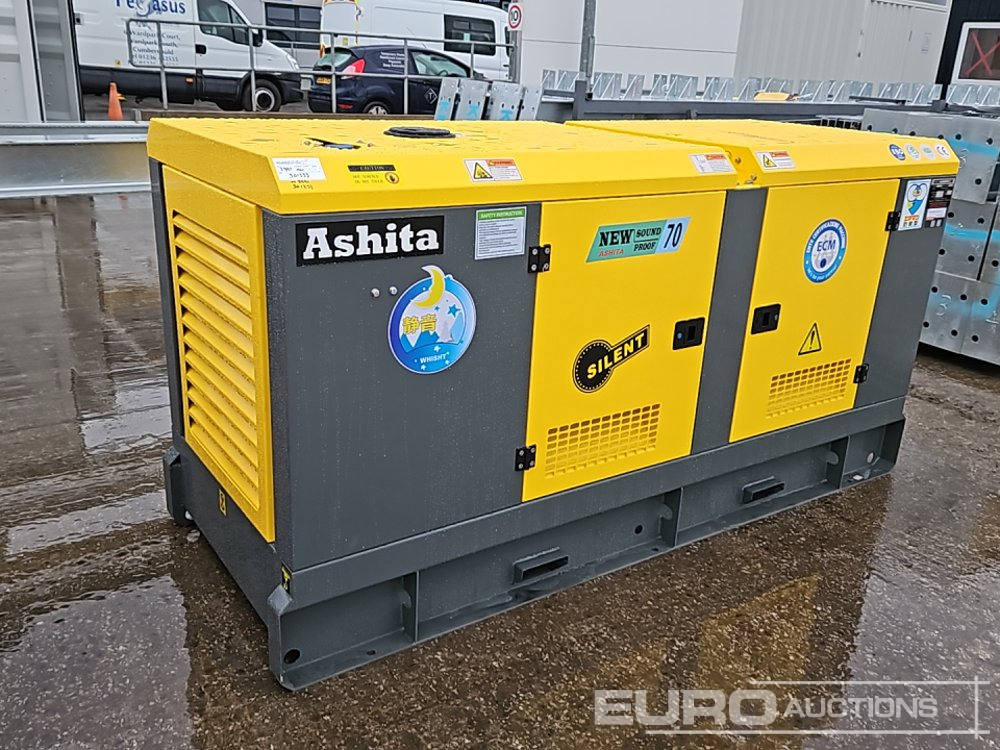Unused 2025 Ashita Power AG3-70E - Gerador elétrico: foto 1 Unused 2025 Ashita Power AG3-70E - Gerador elétrico: foto 1