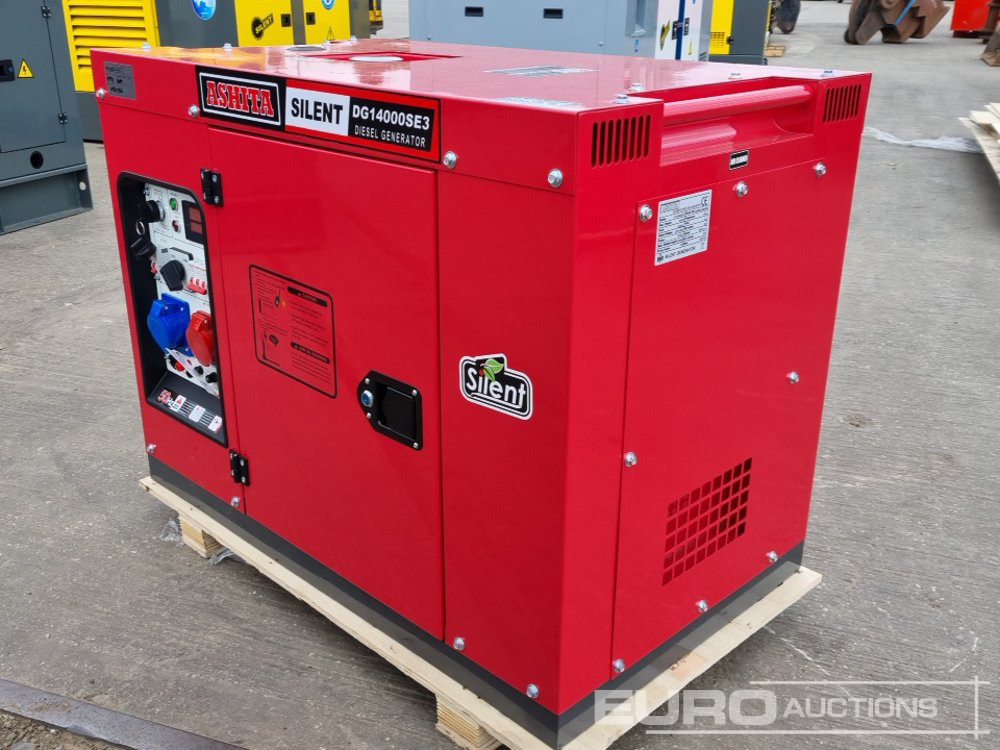 Unused 2025 Ashita Power DG14000SE3 - Gerador elétrico: foto 1 Unused 2025 Ashita Power DG14000SE3 - Gerador elétrico: foto 1