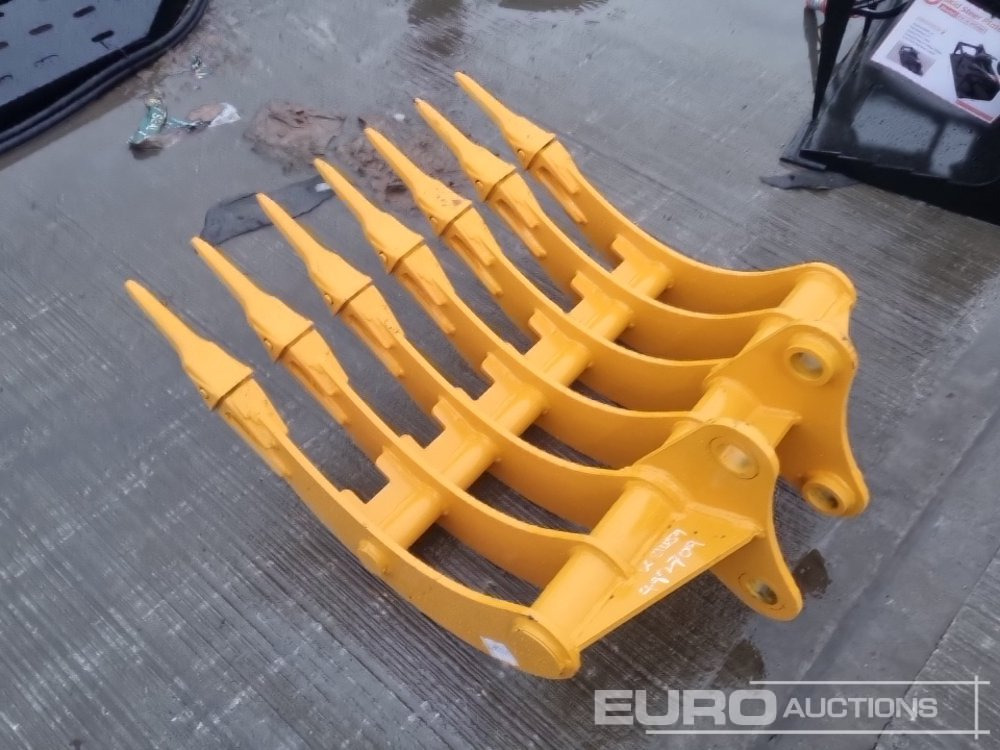 Unused 2025 Captok 32" Rake 45mm Pin to suit 4-6 Ton Excavator - Balde: foto 3 Unused 2025 Captok 32" Rake 45mm Pin to suit 4-6 Ton Excavator - Balde: foto 3