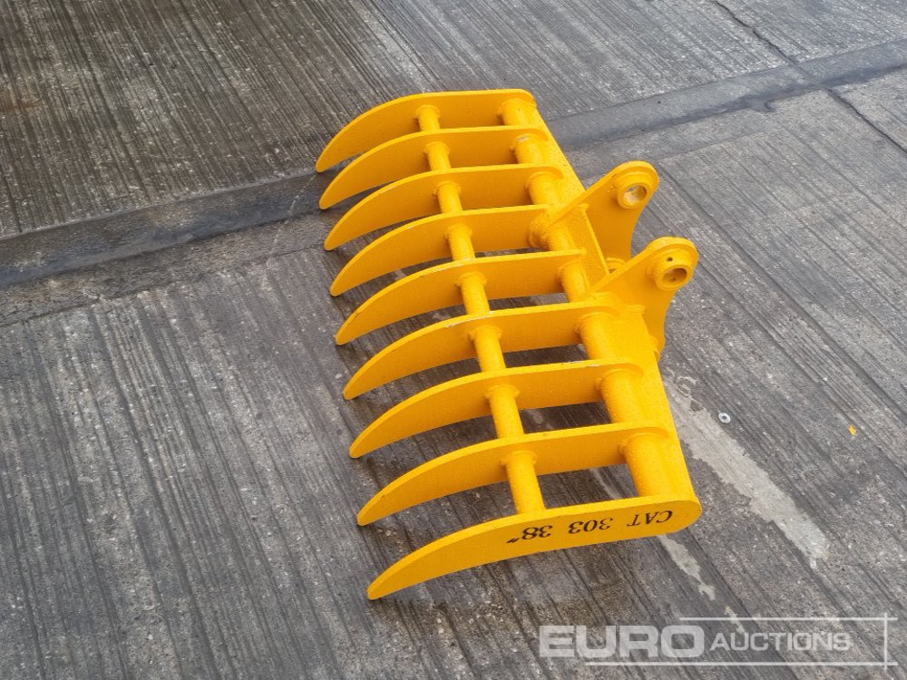 Unused 2025 Captok 38" Rake 40mm Pin to suit Mini Excavator - Balde: foto 2 Unused 2025 Captok 38" Rake 40mm Pin to suit Mini Excavator - Balde: foto 2