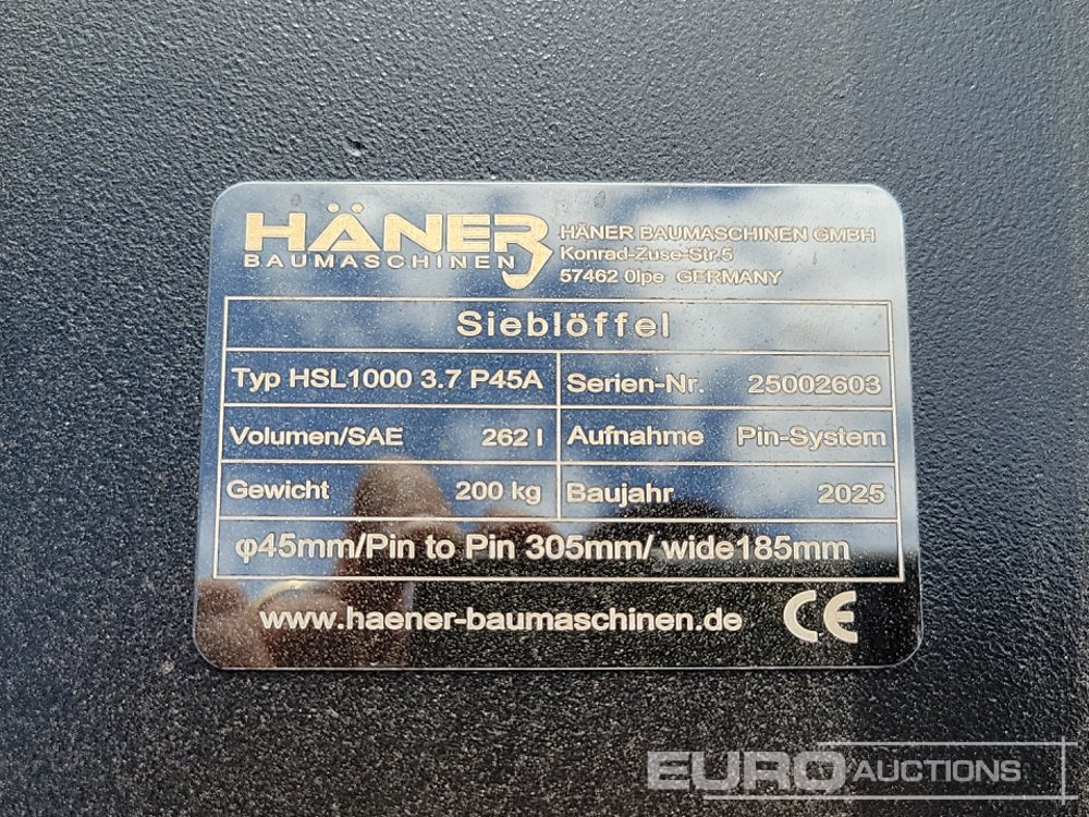 Balde novo Unused 2025 Häner HSL1000 3.7 P45A: foto 13