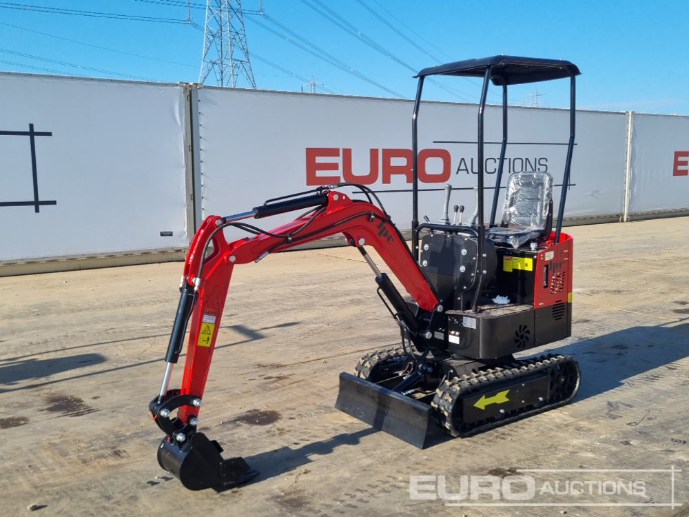 Unused 2025 JPC HT12 - Mini escavadeira: foto 1 Unused 2025 JPC HT12 - Mini escavadeira: foto 1
