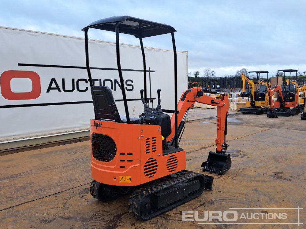 Unused 2025 JPC KV12 - Mini escavadeira: foto 5 Unused 2025 JPC KV12 - Mini escavadeira: foto 5